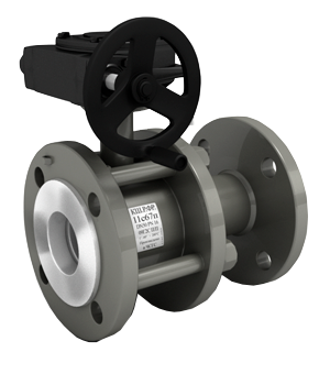 Краны стальные шаровые разборные 11с67п DN 50-150 PN 16 полнопроходные фланцевые под задвижку с редуктором LD купить в Краснодаре | "Проконсим"
