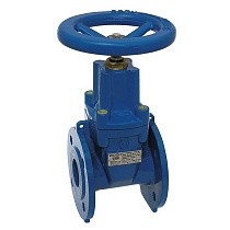 Задвижки чугунные DN 50-400 PN 10(16) с обрезиненным клином Tecofi VOC4241C купить в Краснодаре | "Проконсим"