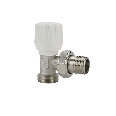 Клапан радиаторный VARMEGA VM10002 DN15x20 PN10 угловой евроконус G-1/2''х3/4'' штуцер купить в Краснодаре | "Проконсим"