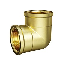 Угольники латунные DN 15-50 PN 40 муфта-муфта LD Pride купить в Краснодаре | "Проконсим"