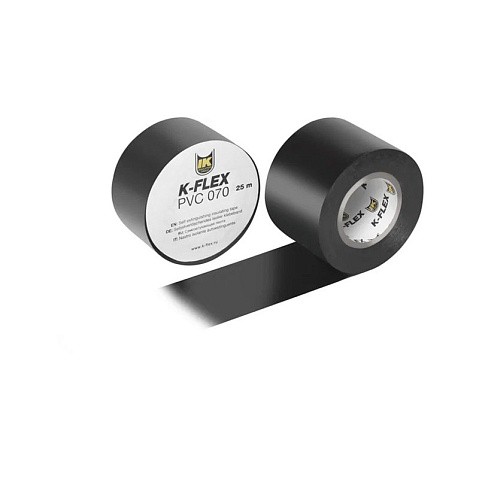 Лента теплоизоляционная K-FLEX PVC AT 070, DN 38, L = 25м, Tmax = 125гр. черный купить в Краснодаре | "Проконсим"