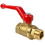 Краны латунные шаровые 11Б27фт1М DN 15-50 PN 25-40 рычаг муфта-штуцер Valfex.215.LR1 купить в Краснодаре | "Проконсим"