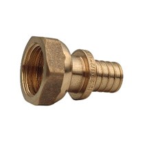 Муфты латунные для PEX труб DN 16-40 PN 16 с накидной гайкой под надвижную гильзу РосТурПласт купить в Краснодаре | "Проконсим"
