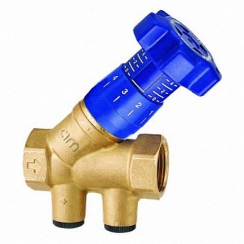 Клапаны балансировочные DN 15-50 PN 25 с наклонным штоком муфтовый MVI BL.220 купить в Краснодаре | "Проконсим"