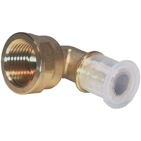 Угольник латунный для PEX труб 20-1/2'' с внутренней резьбой под надвижную гильзу Hipex типS HFWS00058 купить в Краснодаре | "Проконсим"