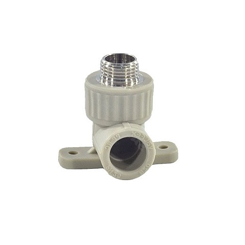 Угольник для смесителя НР VALFEX 20 PN 25 G-1/2'' НР серый купить в Краснодаре | "Проконсим"