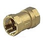 Клапан латунный обратный пружинный DN 25 PN 10, муфтовый, пластиковый шток купить в Краснодаре | "Проконсим"