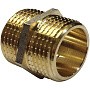 Ниппель латунный никелированный DN 50 PN 40 штуцер-штуцер  купить в Краснодаре | «Проконсим»