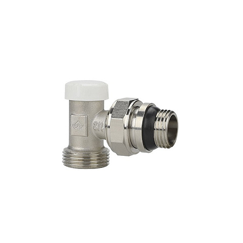 Клапан радиаторный VARMEGA VM10212 DN15x20 PN10 угловой настроечный G-1/2''х3/4'' еврокомус, с уплотнением штуцер купить в Краснодаре | "Проконсим"