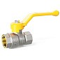 Кран латунный шаровой LD Pride GAS DN50 PN 25 никелированный рычаг муфта-муфта купить в Краснодаре | "Проконсим"