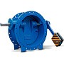 Клапаны обратные поворотные DN 100-1200 PN 10 с 2-эксцентриситетом с противовесом нержавеющая сталь+EPDM FAF 2281 купить в Краснодаре | "Проконсим"