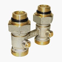 Узелы нижнего подключения Vekotrim DN 15 PN 10 прямой для двухтрубной системы радиаторов купить в Краснодаре | "Проконсим"