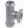 Тройники НПВХ раструбные SDR26 DN 90-225 PN 10 с металлическим фланцем Хемкор купить в Краснодаре | "Проконсим"