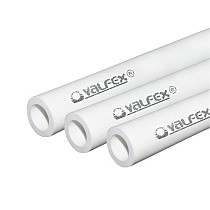 Трубы ПП SDR 6 DN 20-50 PN 25 армированные ALUMINIUM штанга 2м белые Valfex купить в Краснодаре | "Проконсим"