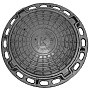 Люк чугунный Т (С250)-1-60 4-ушковый нагрузка 250кН h 80 Центролит купить в Краснодаре | "Проконсим"