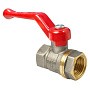 Кран латунный шаровой Valfex.214.NR1 11Б27фт1М DN 15 PN 40 никелированный муфта-муфта рычаг купить в Краснодаре | "Проконсим"
