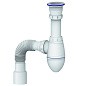 Сифон для умывальника Unicorn А220Р, 40х50 гибкий отвод, 1 1/2'' х40 пластиковая чаша купить в Краснодаре | "Проконсим"
