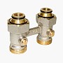 Узел нижнего подключения Vekotrim DN 15 PN 10 прямой двухтрубный 20-3/4'' под евроконус, муфта купить в Краснодаре | "Проконсим"