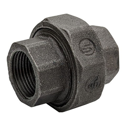 Американка чугунная DN 15-25 PN 16 муфта-муфта с конусным уплотнением Fittex Plus купить в Краснодаре | "Проконсим"