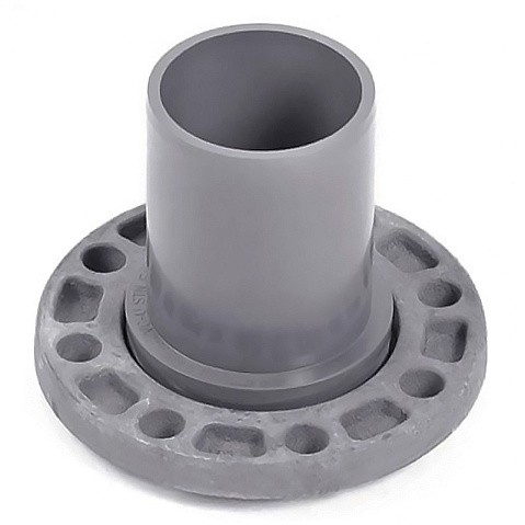 Патрубки НПВХ гладкие SDR26 DN 90-315 PN 10 с металлическим фланецем Хемкор купить в Краснодаре | "Проконсим" Патрубки НПВХ гладкие SDR26 DN 90-315 PN 10 с металлическим фланецем Хемкор купить в Краснодаре | "Проконсим"