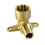 Угольник латунный для PEX труб 20-1/2'' PN 16  под надвижную гильзу Valfex VF.454.AF купить в Краснодаре | "Проконсим"