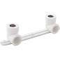 Угольник установочный двойной ПП 20-1/2'' PN 25 с наружной резьбой белый РТП 10703 купить в Краснодаре | "Проконсим"