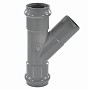 Тройники НПВХ раструбные SDR26 45гр. DN 110-160 PN 10 Хемкор купить в Краснодаре | "Проконсим"