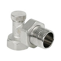 Клапан для радиаторов VALFEX VF.019.N, PN-10, угловой, настроечный купить в Краснодаре | "Проконсим"