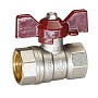 Кран латунный шаровой Temper 88.В-В.12.Б DN 15 PN 40 бабочка муфта-муфта купить в Краснодаре | "Проконсим"