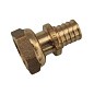 Муфта латунная для PEX труб  32-1''  PN 16  под надвижную гильзу с накидной гайкой  РосТурПласт купить в Краснодаре | "Проконсим"
