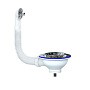 Выпуск для мойки Unicorn Е156Р, 3 1/2'' х40 чаша из нержавеющей стали, круглый перелив