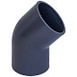 Отвод НПВХ 45гр. DN 110 PN 16 напорный клеевой черный Aquaviva ELW11045 купить в Краснодаре | "Проконсим"