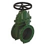Задвижка чугунная 30ч39р DN 400 PN 16 с обрезиненным клином Тип. 3269 до 80гр не выдвижной шток GALA