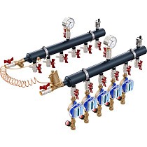 Узлы коллекторные DN 50 PN 10 для отопления PLP УКЭО-СТАНДАРТ купить в Краснодаре | "Проконсим"