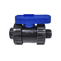 Кран шаровой компрессионный ПНД DN 25 PN 16 наружная резьба -1/2'' внутренняя резьба -3/4'' обжимной для ПЭ труб Кудиновский трубный завод купить в Краснодаре | "Проконсим"