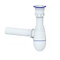 Сифон для мойки Unicorn В210, 40х40 прямой отвод, 1 1/2'' х40 чаша из нержавеющей стали купить в Краснодаре | "Проконсим"
