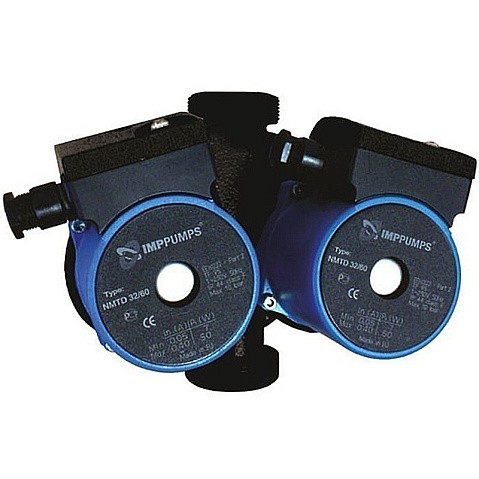 Насос циркуляционный с мокрым ротором NMTD PLUS 25/90-180 100Вт 1х220В сдвоенный с электронным упр. резьбовой PN10 110C IMP PUMPS купить в Краснодаре | "Проконсим"