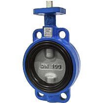Затворы поворотные дисковые 32ч901р DN 50 PN 10-16 межфланцевые под электропривод ЛМЗ Семенов купить в Краснодаре | "Проконсим"