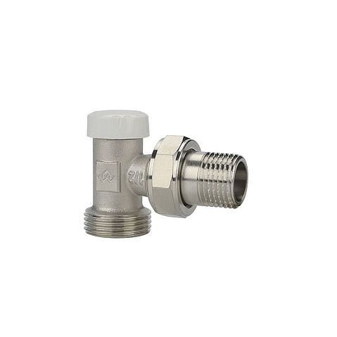 Клапан радиаторный VARMEGA VM10202 DN15x20 PN10 угловой настроечный с еврокомусом G-1/2х3/4'' штуцер купить в Краснодаре | "Проконсим"