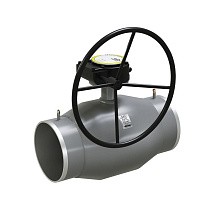 Краны стальные шаровые регулирующие DN 125-300 PN 25 цельносварные приварные с редуктором LD Energy Regula купить в Краснодаре | "Проконсим"