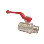 Кран латунный шаровой Valfex Premium.214.NR1.012 усиленный Н 11Б27фт1М DN 15 PN 63 никелированный рычаг муфта-штуцер купить в Краснодаре | "Проконсим"