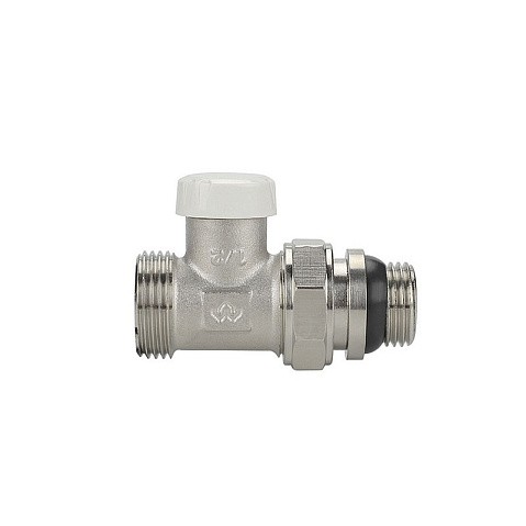 Клапан радиаторный VARMEGA VM10312 DN15x20 PN10 прямой настроечный G-1/2''х3/4'' еврокомус, с уплотнением штуцер купить в Краснодаре | "Проконсим"