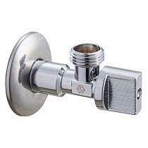 Краны латунные шаровые угловые MVI BV.464 DN 15-20 PN 10 штуцер бабочка купить в Краснодаре | "Проконсим"
