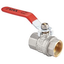 Краны латунные шаровые DN 15-100 PN 25-40 никелированные рычаг муфта-муфта MVI BV.511 купить в Краснодаре | "Проконсим"