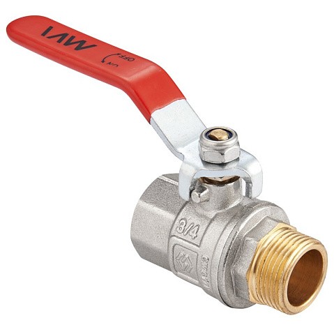 Краны латунные шаровые DN 15-50 PN 40 никелированные рычаг муфта-штуцер MVI BV.512 купить в Краснодаре | "Проконсим" Краны латунные шаровые DN 15-50 PN 40 никелированные рычаг муфта-штуцер MVI BV.512 купить в Краснодаре | "Проконсим"