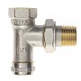 Клапан радиаторный настроечный DN 15-20 PN 10 угловой никелированный под шестигранник РИДАН купить в Краснодаре | "Проконсим"