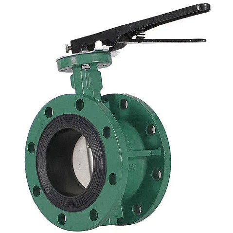 Затвор дисковый поворотный DN 65 PN 16 фланцевый с диском из нержавеющей стали уплотнение-EPDM ручной GALA Тип.2123-G купить в Краснодаре | "Проконсим"