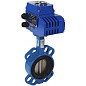 Затвор дисковый поворотный DN 200 PN 10(16) межфланцевый с диском из чугуна уплотнение-EPDM электропривод Э.Н-ЧФ-250 СИБЗТА купить в Краснодаре | "Проконсим"