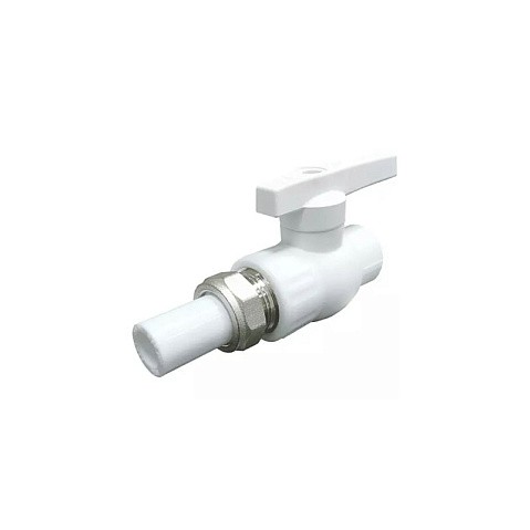 Краны шаровые ПП DN 20-32 PN 25 с односторонним разъемным соединением белые Valfex купить в Краснодаре | "Проконсим" Краны шаровые ПП DN 20-32 PN 25 с односторонним разъемным соединением белые Valfex купить в Краснодаре | "Проконсим"