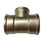 Тройник латунный никелированный DN 20-15-20 PN 40 муфта-муфта-муфта переходный купить в Краснодаре | «Проконсим»